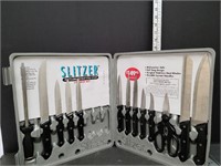 Slitzer Professional German Style Cutlery & Case