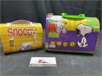 Snoopy metal lunchboxes