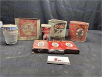 Tobacco tins