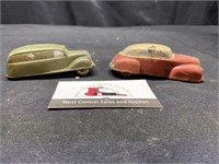 Vintage rubber cars