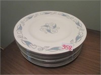 Folley bone china dinner plates