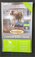 Retriever Brand Medium Wire Crate- used