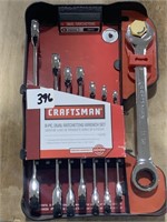 Craftsman 8Pc Dual Ratcheting Wrench Set SAE