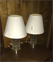 Pair of Small  lamps