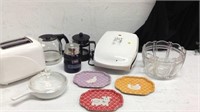 Kitchen Appliances & Glass Bowl - 5A