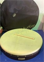 Bodhran Drum 18 inch with Case & Learning CD