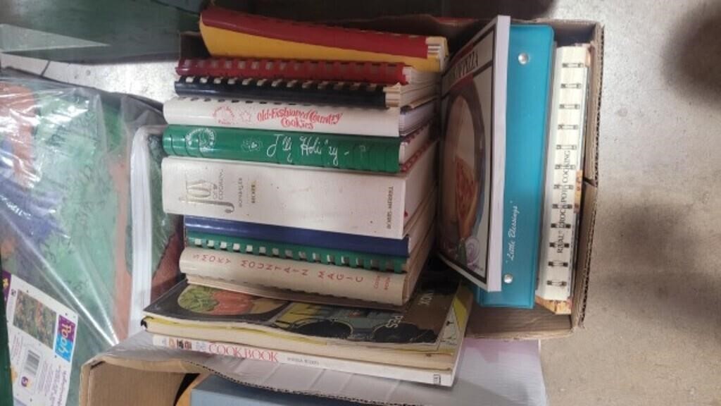 Lot of cook books