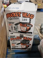2- buckethead wet/dry vacs