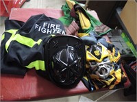 FIREFIGHTER,TURTLE AND BUMBLEBEE COSTUME