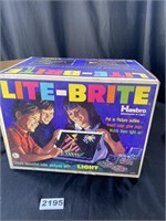 Vintage Light Brite In Box