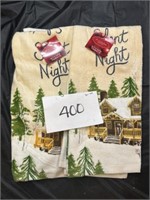 Silent Night Kitchen Towels