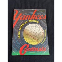 1964 World Series Program Yankees/cardinals
