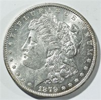 1879-O MORGAN DOLLAR AU+
