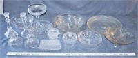 LOT - VINTAGE EAPG GLASSWARE