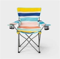 Adult Outdoor Portable Chair Stripe - Sun Squad