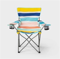 Adult Outdoor Portable Chair Stripe - Sun Squad
