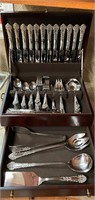 99 pc Reed & Barton Renaissance Flatware Set