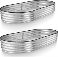 Galvanized Raised Beds 841 ft (2-Pack)