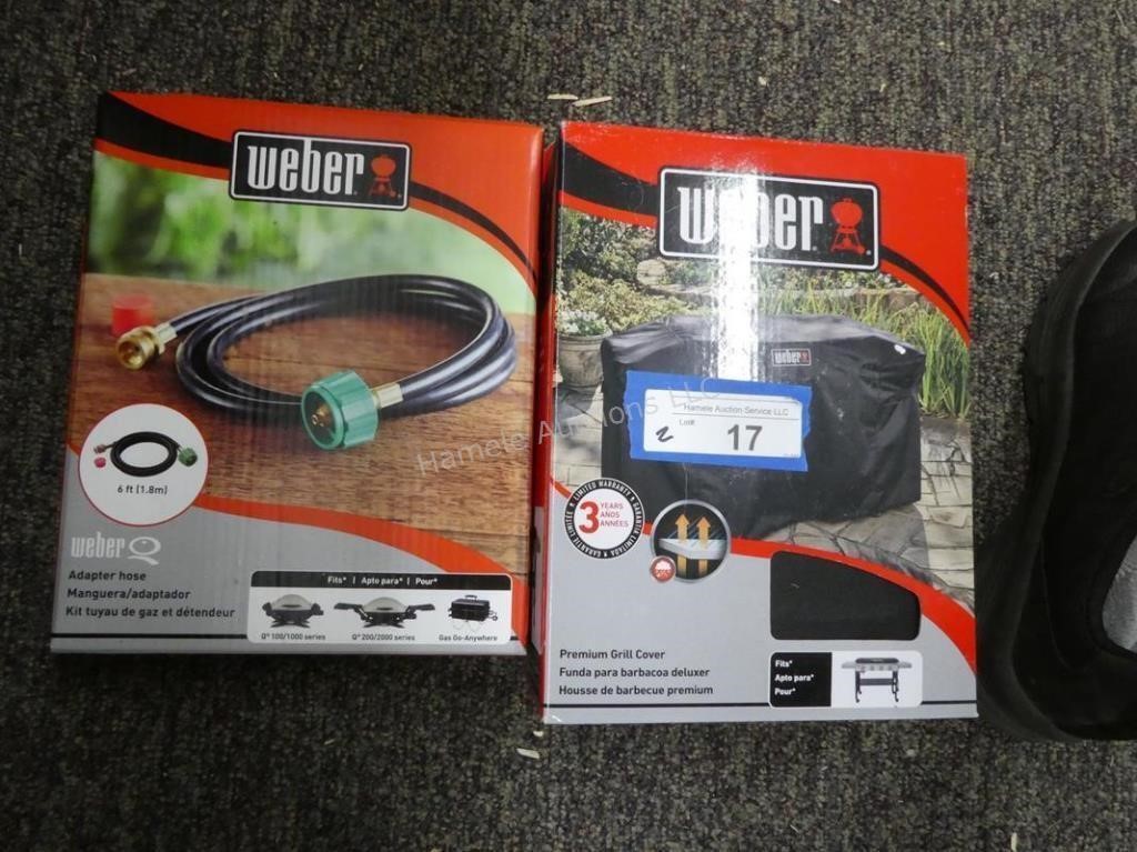 Weber Grill Cover and Adapter Hose