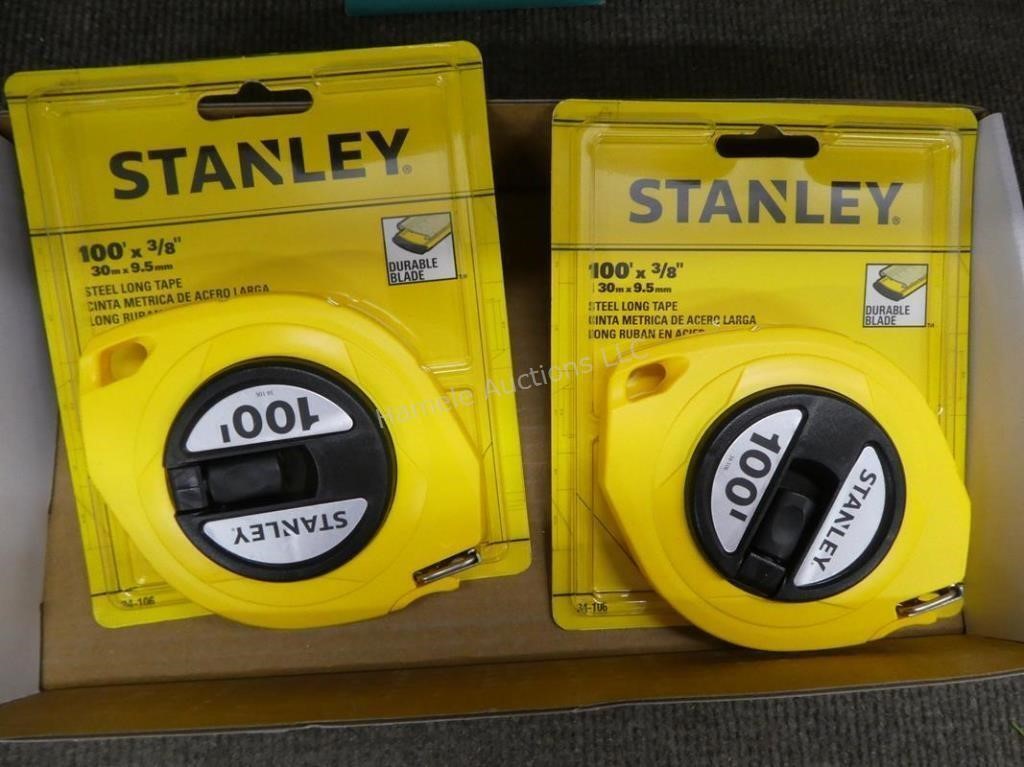 2 Stanley Measuring Tapes