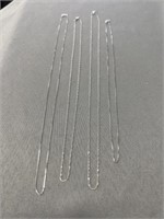 (4) 18K Necklaces