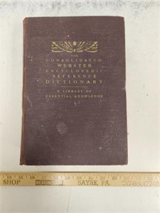 1945 The Consolidated Webster Encyclopedia
