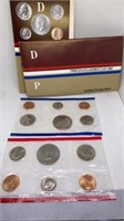 1984 P/D US Mint Proof Sets