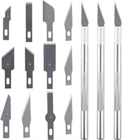 (N) 18 Pcs Upgrade Precision Hobby Knife Set, 3 Me