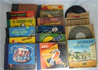 Vintage Vinyl Records- Bing Crosby, Roy Rogers