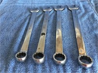 Set of 4 Snap-on Crescent Wrenches