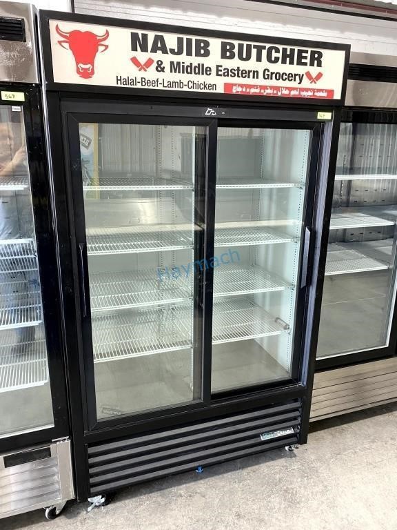 TRUE 2 GLASS DOOR DISPLAY COOLER GDM-41-HC-LD