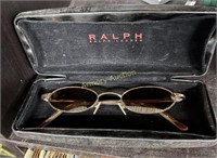 RALPH LAUREN SUNGLASSES AND CASE