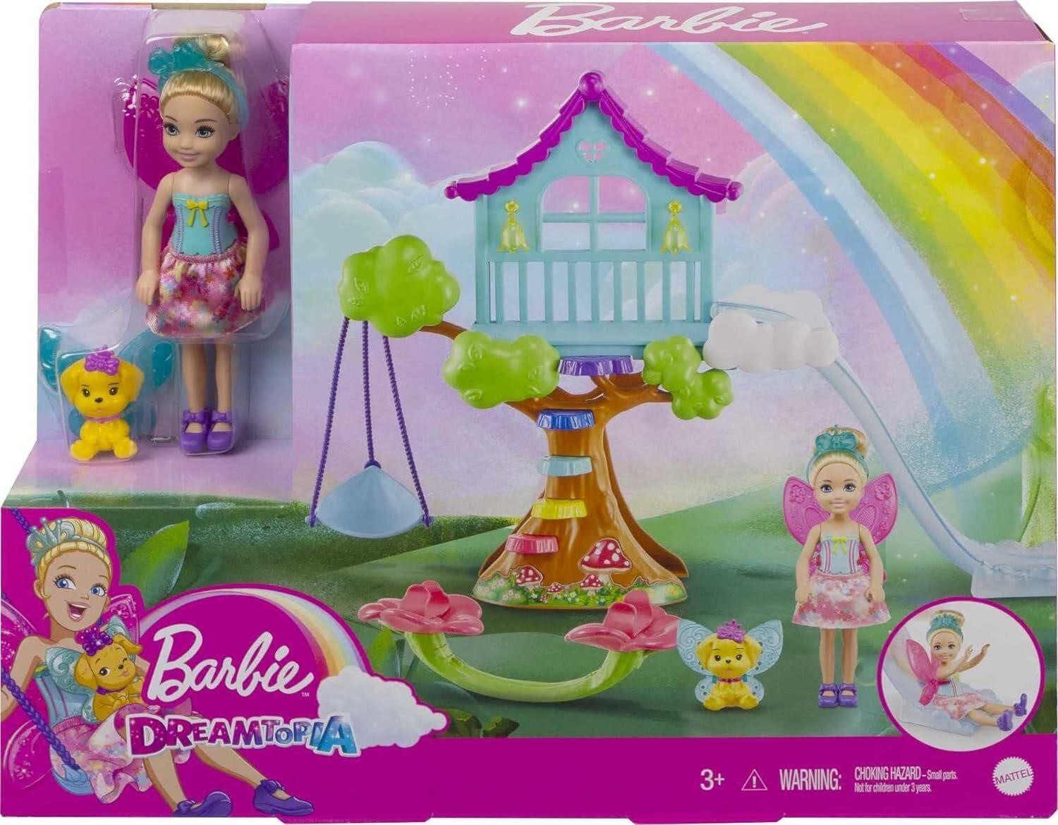 Barbie Dreamtopia Small Doll & Doll House