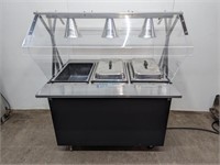 VOLLRATH HOT FOOD SERVING COUNTER, 120V, 46"