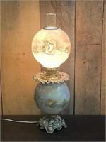 VINTAGE HURRICANE LAMP