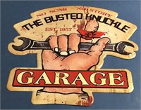 Metal Garage Sign