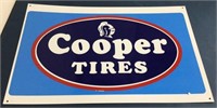 Cooper Tires Metal Sign