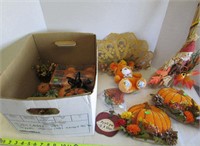 Box of Holiday Decorations