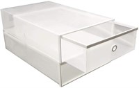 FIXSMITH Transparent Boot Storage Boxes
