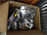 A- LARGE BOX OF GUN HOLSTERS