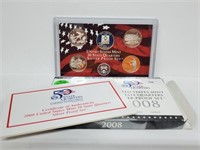 2008 90% Silver US Mint State Quarters Proof Set