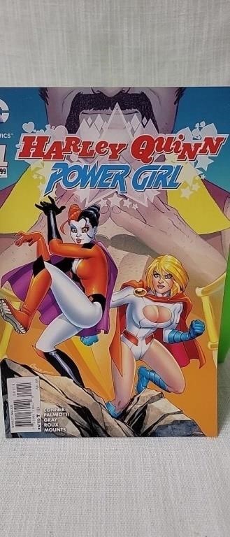 - Harley Quinn infinite power comic book