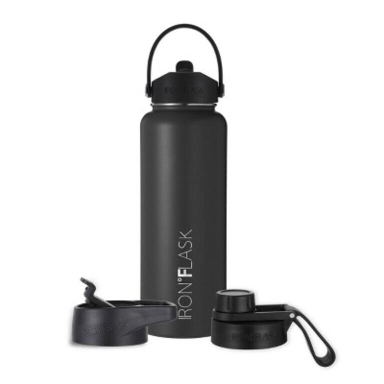 IRON FLASK 40oz Wide Mouth Sports Water Bottle