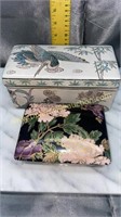 Chinoiserie dresser boxes