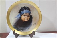 Native American Motif Collector's Plate by Perillo