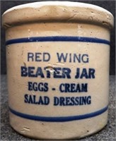 Red Wing Stoneware Beater Jar - No Advertising
