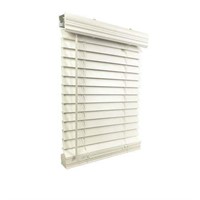 (READ)2 Cordless Faux Wood Blind 70.125W x 48H