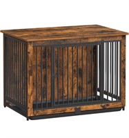 ($199) Feandrea Wooden Dog Crate Furniture, 38.