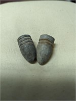 Civil War Bullet Fragments (2)