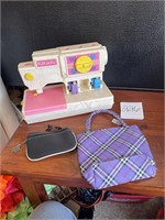 Playskool sew easy sewing machine & purses